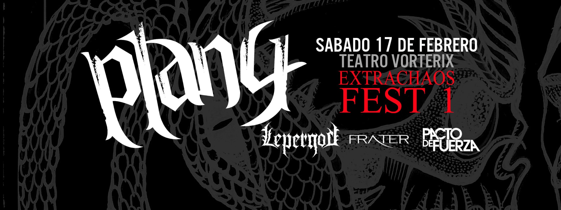 EXTRACHAOS FEST 1 PLAN 4 LEPERGOD FRATER PACTO DE FUERZA