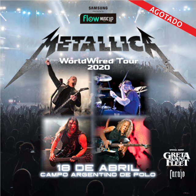 Metallica en Campo Argentino de Polo
